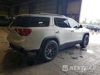Trzecie zdjęcie samochodu z tyłu: 2018 GMC ACADIA SLE VIN:1GKKNLLA1JZ186682 - miniatura