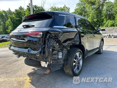 Trzecie zdjęcie samochodu z tyłu: 2024 INFINITI QX60 LUXE VIN:5N1DL1FS1RC340143 - miniatura