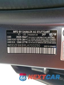 Zdjęcie 12 z 12 samochodu: 2020 MERCEDES-BENZ E 63 AMG-S 4MATIC VIN:WDDZF8KB9LA703250 - miniatura