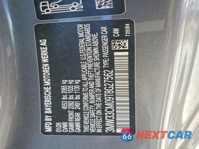 Zdjęcie 12 z 12 samochodu: 2026 BMW 230XI VIN:3MW33CM09T8G27562 - miniatura
