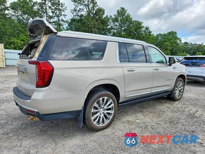 Trzecie zdjęcie samochodu z tyłu: 2022 GMC YUKON XL VIN:1GKS2JKL4NR158459 - miniatura