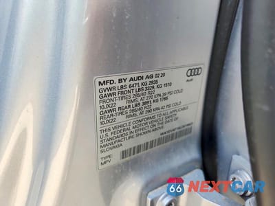 Zdjęcie 13 z 13 samochodu: 2020 AUDI Q8 PREMIUM PLUS S-LINE VIN:WA1EVAF16LD018622 - miniatura