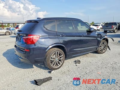 Trzecie zdjęcie samochodu z tyłu: 2017 BMW X3 XDRIVE35I VIN:5UXWX7C37H0U43650 - miniatura