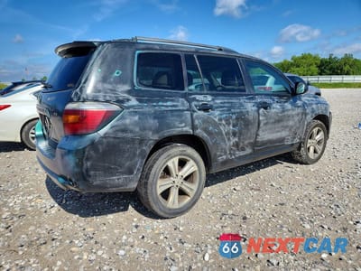 Trzecie zdjęcie samochodu z tyłu: 2009 TOYOTA HIGHLANDER SPORT VIN:JTEES43A192123217 - miniatura
