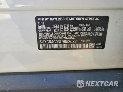 Zdjęcie 14 z 14 samochodu: 2020 BMW X5 SDRIVE 40I VIN:5UXCR4C03L9B52023 - miniatura