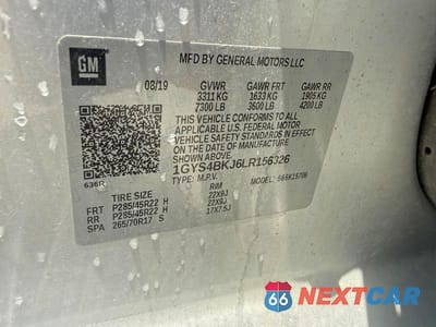 Zdjęcie 12 z 12 samochodu: 2020 CADILLAC ESCALADE LUXURY VIN:1GYS4BKJ6LR156326 - miniatura