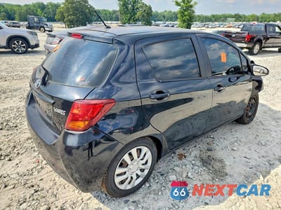 Trzecie zdjęcie samochodu z tyłu: 2017 TOYOTA YARIS 5-DOOR L FLEET VIN:VNKKTUD35HA079612 - miniatura
