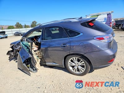 Drugie zdjęcie samochodu z przodu: 2012 LEXUS RX 450H VIN:JTJBC1BA0C2434646 - miniatura