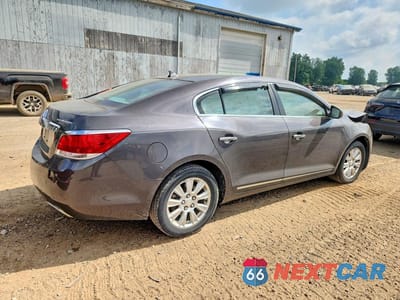 Trzecie zdjęcie samochodu z tyłu: 2012 BUICK LACROSSE CONVENIENCE VIN:1G4GB5E35CF365196 - miniatura