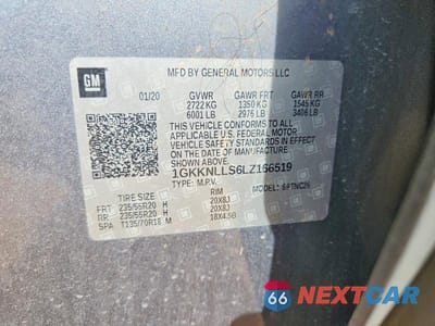 Zdjęcie 13 z 13 samochodu: 2020 GMC ACADIA AT4 VIN:1GKKNLLS6LZ166519 - miniatura