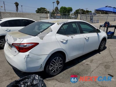 Trzecie zdjęcie samochodu z tyłu: 2014 TOYOTA COROLLA LE VIN:5YFBURHE2EP159374 - miniatura