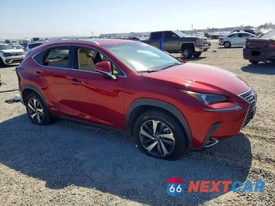 Czwarte zdjęcie samochodu z boku: 2018 LEXUS NX 300H VIN:JTJBJRBZ7J2092328 - miniatura