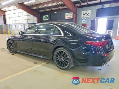Drugie zdjęcie samochodu z przodu: 2022 MERCEDES-BENZ S 580 4MATIC VIN:W1K6G7GB6NA136999 - miniatura