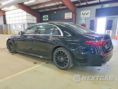 Drugie zdjęcie samochodu z przodu: 2022 MERCEDES-BENZ S 580 4MATIC VIN:W1K6G7GB6NA136999 - miniatura
