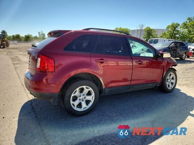 Trzecie zdjęcie samochodu z tyłu: 2014 FORD EDGE SEL VIN:2FMDK3JC0EBA05433 - miniatura