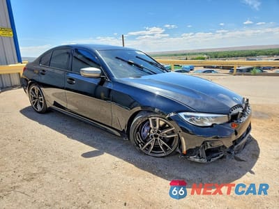 Czwarte zdjęcie samochodu z boku: 2021 BMW M340XI VIN:3MW5U9J00M8C01161 - miniatura