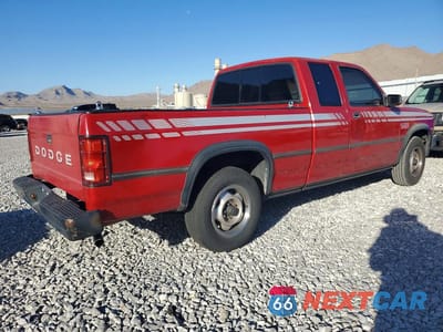 Trzecie zdjęcie samochodu z tyłu: 1990 DODGE DAKOTA SPORT VIN:1B7GL63X6LS702740 - miniatura