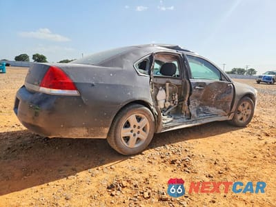 Trzecie zdjęcie samochodu z tyłu: 2010 CHEVROLET IMPALA LS VIN:2G1WA5EK2A1196228 - miniatura