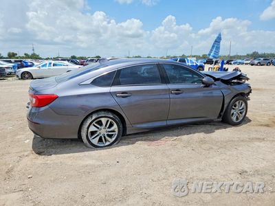 Trzecie zdjęcie samochodu z tyłu: 2018 HONDA ACCORD LX VIN:1HGCV1F13JA071520 - miniatura