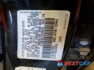 Zdjęcie 12 z 12 samochodu: 2003 TOYOTA CAMRY LE VIN:4T1BE32K13U200646 - miniatura