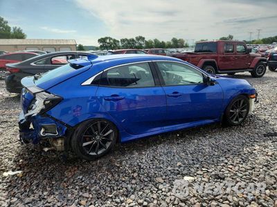 Trzecie zdjęcie samochodu z tyłu: 2021 HONDA CIVIC EX VIN:SHHFK7H6XMU217115 - miniatura