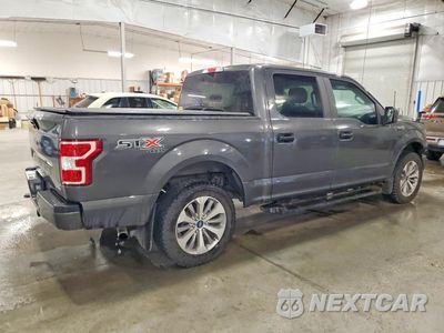 Trzecie zdjęcie samochodu z tyłu: 2018 FORD F150 SUPERCREW VIN:1FTEW1EP6JKF58845 - miniatura