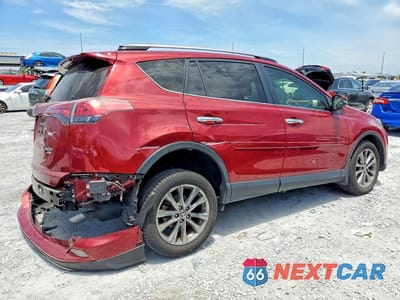 Trzecie zdjęcie samochodu z tyłu: 2018 TOYOTA RAV4 LIMITED VIN:JTMDFREV0JD242094 - miniatura
