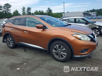 Czwarte zdjęcie samochodu z boku: 2015 NISSAN MURANO SV VIN:5N1AZ2MH3FN257134 - miniatura