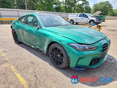 Czwarte zdjęcie samochodu z boku: 2025 BMW M4 COMPETITION VIN:WBS33HK0XSCU85886 - miniatura
