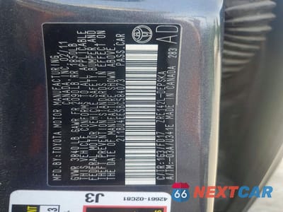 Zdjęcie 12 z 12 samochodu: 2011 TOYOTA COROLLA S VIN:2T1BU4EE5BC584073 - miniatura
