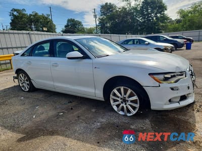 Czwarte zdjęcie samochodu z boku: 2013 AUDI A6 PREMIUM PLUS VIN:WAUGGAFCXDN142072 - miniatura