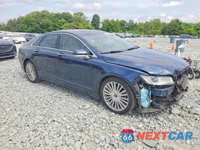 Czwarte zdjęcie samochodu z boku: 2017 LINCOLN MKZ RESERVE VIN:3LN6L5E97HR619983 - miniatura