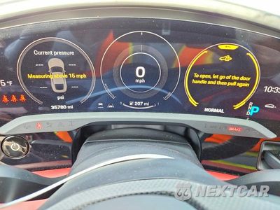 Zdjęcie 9 z 12 samochodu: 2021 PORSCHE TAYCAN TURBO VIN:WP0AC2Y15MSA63502 - miniatura