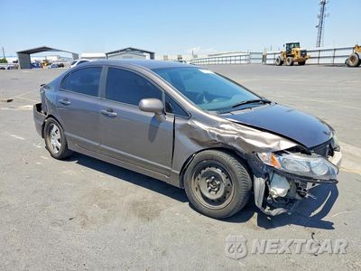 Czwarte zdjęcie samochodu z boku: 2010 HONDA CIVIC LX VIN:19XFA1F51AE047322 - miniatura