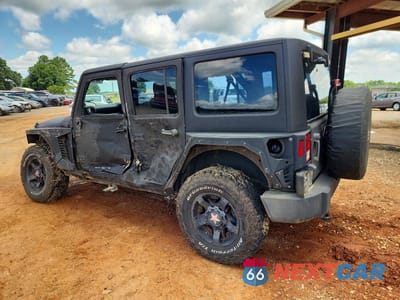 Drugie zdjęcie samochodu z przodu: 2014 JEEP WRANGLER UNLIMITED SPORT VIN:1C4BJWKG6EL280788 - miniatura