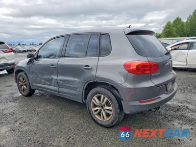 Drugie zdjęcie samochodu z przodu: 2013 VOLKSWAGEN TIGUAN S VIN:WVGBV3AX5DW584594 - miniatura