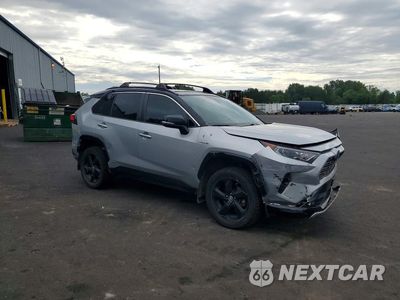 Czwarte zdjęcie samochodu z boku: 2021 TOYOTA RAV4 XSE VIN:2T3E6RFV9MW020776 - miniatura
