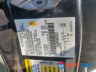 Zdjęcie 12 z 12 samochodu: 2019 FORD FUSION SE VIN:3FA6P0T95KR270575 - miniatura