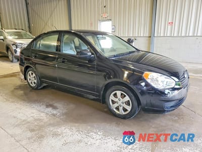 Czwarte zdjęcie samochodu z boku: 2011 HYUNDAI ACCENT GLS VIN:KMHCN4AC5BU620333 - miniatura