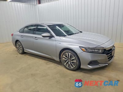 Czwarte zdjęcie samochodu z boku: 2021 HONDA ACCORD HYBRID VIN:1HGCV3F10MA012991 - miniatura