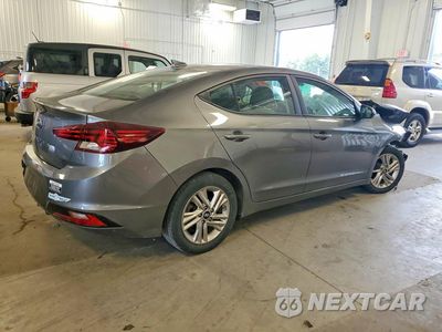 Trzecie zdjęcie samochodu z tyłu: 2020 HYUNDAI ELANTRA SEL VIN:5NPD84LF9LH515068 - miniatura
