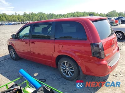 Drugie zdjęcie samochodu z przodu: 2014 DODGE GRAND CARAVAN SE VIN:2C4RDGBGXER227725 - miniatura