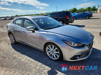 Czwarte zdjęcie samochodu z boku: 2014 MAZDA 3 GRAND TOURING VIN:JM1BM1W32E1110991 - miniatura