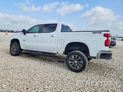 Drugie zdjęcie samochodu z przodu: 2020 CHEVROLET SILVERADO K1500 LT VIN:3GCUYDET9LG437189 - miniatura