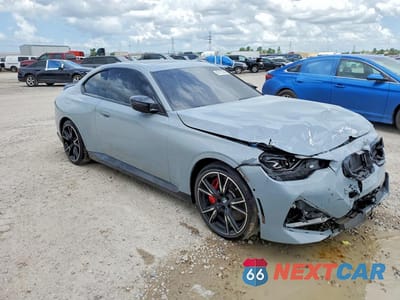 Czwarte zdjęcie samochodu z boku: 2024 BMW M240XI VIN:3MW53CM05R8E14416 - miniatura
