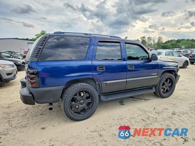 Trzecie zdjęcie samochodu z tyłu: 2003 CHEVROLET TAHOE C1500 VIN:1GNEC13V83R105712 - miniatura