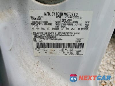 Zdjęcie 12 z 12 samochodu: 2013 FORD F250 SUPER DUTY VIN:1FT7X2AT3DEB29874 - miniatura