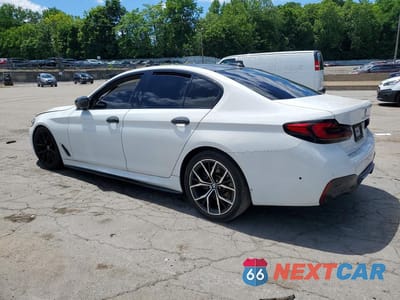 Drugie zdjęcie samochodu z przodu: 2022 BMW 540 I VIN:WBA53BJ01NCJ62374 - miniatura