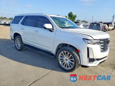 Czwarte zdjęcie samochodu z boku: 2021 CADILLAC ESCALADE PREMIUM LUXURY VIN:1GYS4BKLXMR273331 - miniatura