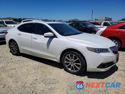 Czwarte zdjęcie samochodu z boku: 2016 ACURA TLX ADVANCE VIN:19UUB3F74GA003765 - miniatura
